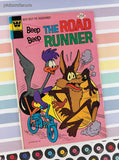 Vintage Beep Beep the Roadrunner December 1975 #55 Whitman Comic, VG w/Bag & Board