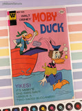Vintage Walt Disney Moby Duck December 1975 #21 Whitman Comic, VG w/Bag & Board