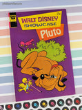 Vintage 1960 Walt Disney Showcase: Pluto #23 Whitman Comic, GD w/Bag & Board