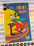 Vintage 1974 Walt Disney Super Goof #31 Whitman Comic, GD - VG w/Bag & Board