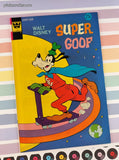 Vintage 1974 Walt Disney Super Goof #31 Whitman Comic, GD - VG w/Bag & Board