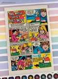 Vintage 1974 Walt Disney Daisy and Donald #8 Whitman Comic, GD - VG w/Bag & Board