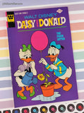 Vintage 1974 Walt Disney Daisy and Donald #8 Whitman Comic, GD - VG w/Bag & Board