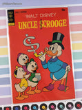 Vintage 1972 Walt Disney Uncle Scrooge #103 Gold Key Comic, GD - VG w/Bag & Board