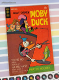 Vintage Walt Disney Moby Duck March 1969 #5 Gold Key Comic, GD w/Bag & Board