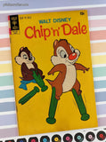 Vintage Walt Disney Chip 'n' Dale March 1972 #14 Gold Key Comic, GD w/Bag & Board