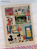 Vintage Walt Disney's Mickey Mouse Aug-Sept 1953 #32 Dell Comic, FR - GD w/Bag & Board