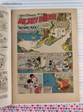 Vintage Walt Disney's Mickey Mouse Aug-Sept 1953 #32 Dell Comic, FR - GD w/Bag & Board