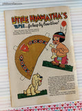 Vintage 1952 Walt Disney's Little Hiawatha #439 Dell Comic, FR w/Bag & Board