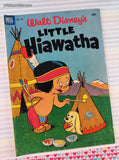 Vintage 1952 Walt Disney's Little Hiawatha #439 Dell Comic, FR w/Bag & Board