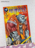 Vintage 1995 Leonard Nimoy's Primortals #1 + #2 Tekno Comics VF Very Fine, Clean & Vibrant **w/Trading Cards/Game Pieces**