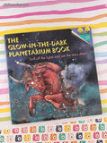 Vintage 1993 The Glow-in-the-Dark Planetarium Book Glow-Backs Softcover