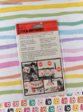 Vintage Norcross Stick-Arounds, 1 Sheet-Self Sticking Vinyl Hedgehog Stickers NEW & Sealed