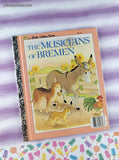 Vintage 1983 Little Golden Book: The Musicians of Bremen Hardcover