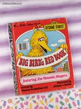 Vintage 1977 Little Golden Book: Sesame Street Big Bird's Red Book Hardcover