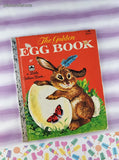 Vintage 1962 Little Golden Book: The Golden Egg Book Hardcover