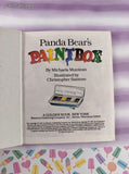 Vintage 1981 First Little Golden Book: Panda Bear's Paint Box Miniature Hardcover
