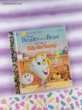 Vintage 1993 First Little Golden Book: Disney's Beauty and the Beast, The Tale of Chip the Teacup Miniature Hardcover