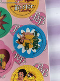 Vintage 1994 Betty Boop Calendar Series One + Two Collector Caps Pogs Set/8x2 Milk Caps NEW