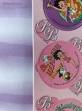 Vintage 1994 Betty Boop Calendar Series One + Two Collector Caps Pogs Set/8x2 Milk Caps NEW