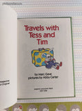 Vintage 1990 1st Printing Travels with Tess and Tim by Marc Gave Parents Magazine Press Hardcover