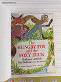 Vintage 1978 The Hungry Fox and the Foxy Duck Parents Magazine Press Hardcover
