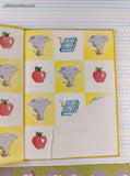 Vintage 1984 Elephant Goes to School by Jerry Smath Parents Magazine Press Hardcover