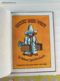 Vintage 1982 Henry Goes West by Robert Quackenbush Parents Magazine Press Hardcover