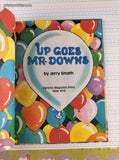Vintage 1984 Up Goes Mr. Downs by Jerry Smath Parents Magazine Press Hardcover