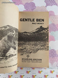 Vintage 1967 1st Printing Gentle Ben by Walt Morey TK1084 Scholastic Book Services Softcover
