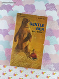 Vintage 1967 1st Printing Gentle Ben by Walt Morey TK1084 Scholastic Book Services Softcover