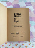 Vintage 1966 7th Printing Double Trouble for Rupert TX157 Scholastic Book Services Softcover