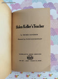 Vintage 1965 2nd Printing Helen Keller's Teacaher by Mickie Davidson TX784 Scholastic Book Services Softcover