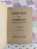 Vintage 1967 1st Printing Page Boy of Camelot by Eugenia Stone Scholastic Book Services Softcover