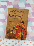 Vintage 1967 1st Printing Page Boy of Camelot by Eugenia Stone Scholastic Book Services Softcover