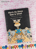 Vintage 1971 3rd Printing Morris the Moose Goes to School by B. Wiseman TW1962 Scholastic Book Services Softcover