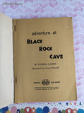 Vintage 1964 8th Printing Adventure at Black Rock Cave by Patricia Lauber TW286 Scholastic Book Services Softcover