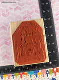 Vintage 1995 Stampin' Up! "Home Tweet Home" Birdhouses Wooden Block/Rubber Stamp