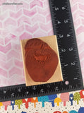 Vintage Rubber Stampede A252E Apple Wooden Block/Rubber Stamp