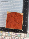 Vintage 1997 Penny Black 856K Good Friends Wintry Snowmen Wooden Block/Rubber Stamp