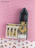 Vintage 1990 The Cat's Meow The Lighthouse Series Split Rock Lighthouse Wooden Block