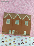 Vintage 1993 The Cat's Meow Series XI Barbershop/Gallery Wooden Block