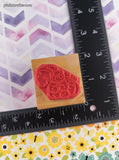 Vintage D.O.T.S. Cute Lil' Squirrel w/Pumpkin Wooden Block/Rubber Stamp, CLEAN