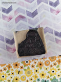 Vintage 1993 Precious Moments #5547 New Baby Wooden Block/Rubber Stamp