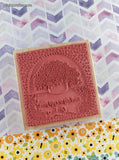 Vintage Stamps Happen #70028 Each Day is a Gift from God Wooden Block/Rubber Stamp, CLEAN