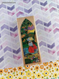 Vintage 1997 Stampendous! x Precious Moments Bless Hungry Mt. 5:6 Wooden Block/Rubber Stamp, CLEAN