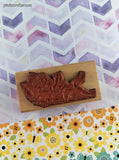 Vintage 1994 Stamp Francisco CH 501-I Cute Lil' Lazing Toddler Wooden Block/Rubber Stamp