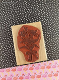 Vintage 1998 Stampin' Up! Easter Blessings Floral Wooden Block/Rubber Stamp