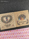 Vintage Stamps Happen #70027 + #70028 Biblical Verses Wooden Block/Rubber Stamps Set/2