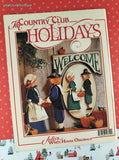 Vintage 1990 The Country Club Holidays Julie's White House Originals Art & Craft Softcover Booklet, Like New